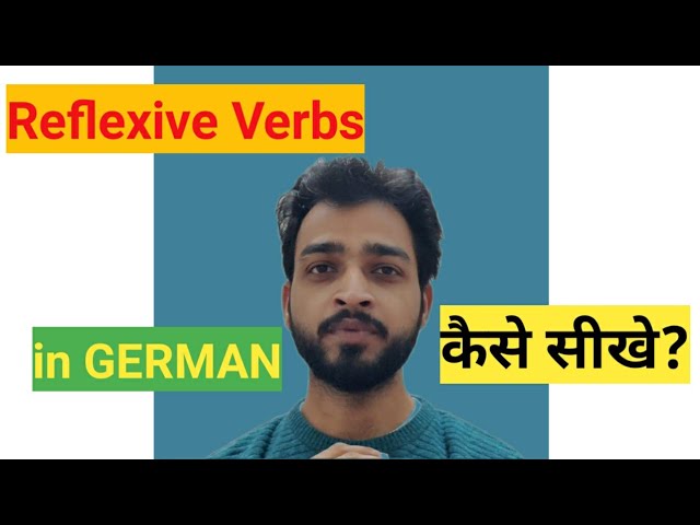 What are Reflexive verbs in German